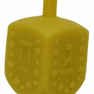 Yellow Plastic Dreidel